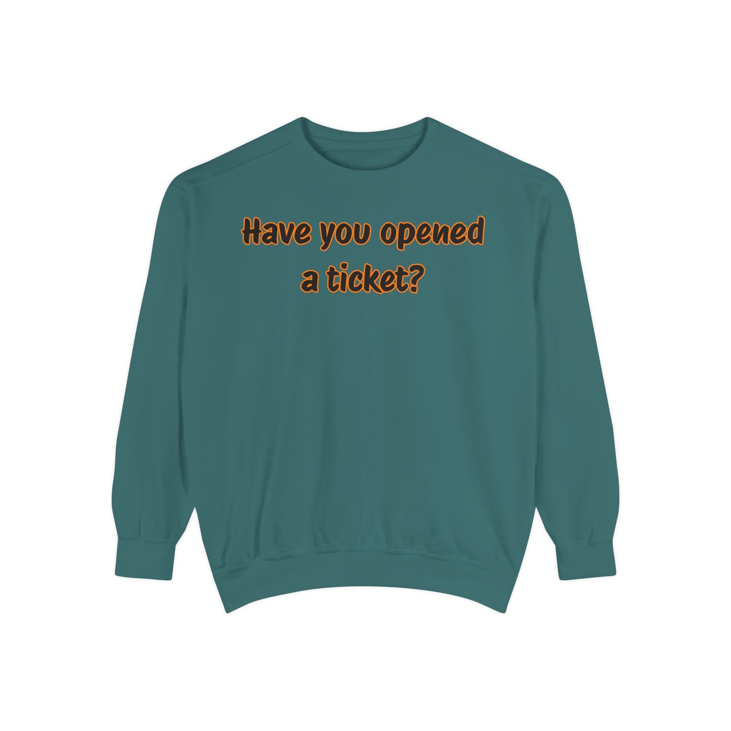 Unisex Garment-Dyed Sweatshirt