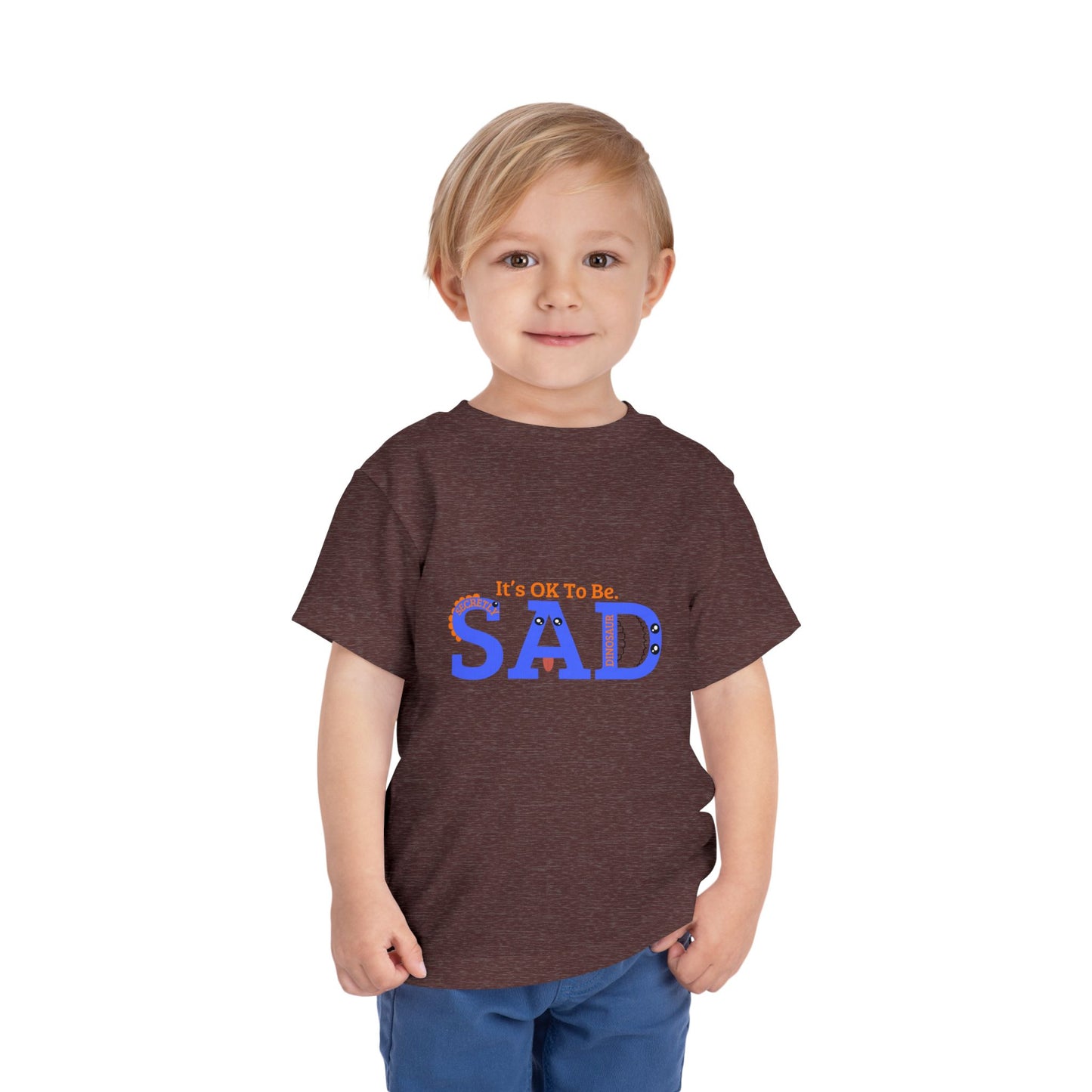 Emotional Support Toddler Tee - "It's OK To Be SAD"