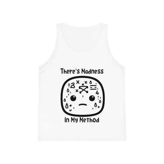 Kids' Jersey Tank Top - "There's Madness in My Method" Graphic Tee