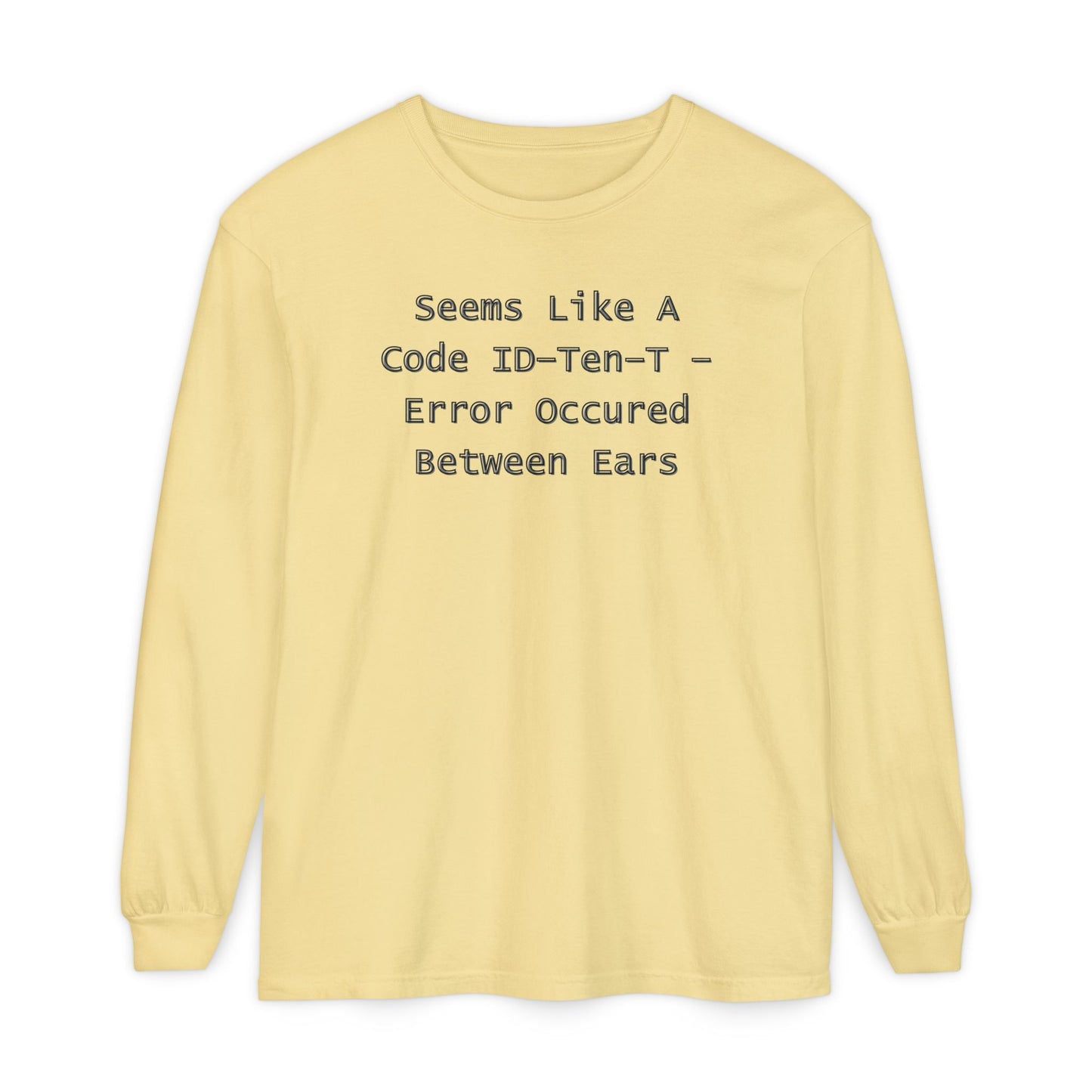 Unisex Garment-dyed Long Sleeve T-Shirt