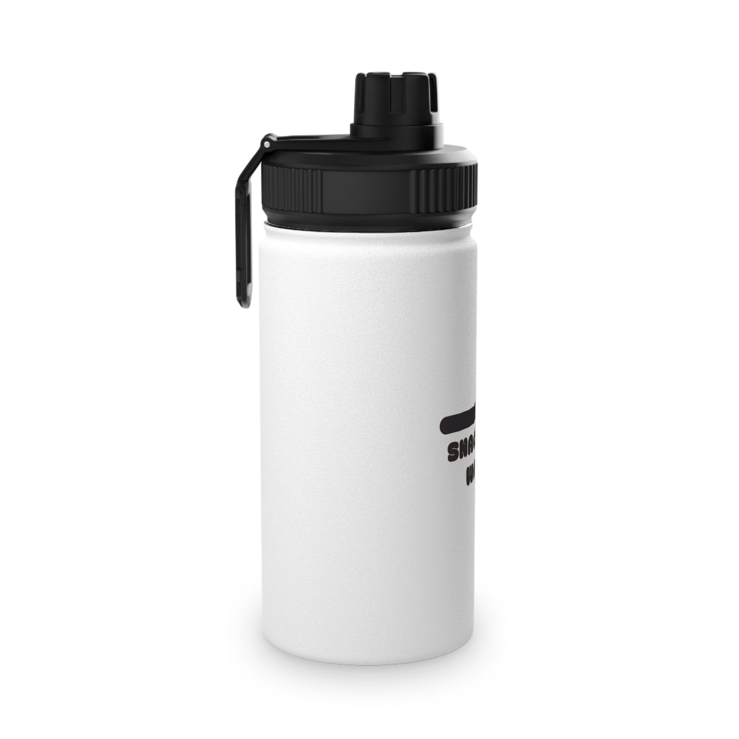Snackcident Waiting to Happen Water Bottle | Stainless Steel Hydration | Sports Gear | Funny Gift | Fitness| Outdoors | School