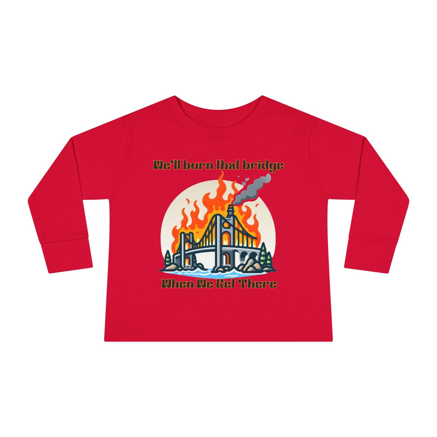 Funny Toddler Long Sleeve Tee - Kids Graphic Shirt, Cute Gift for Birthdays, Playtime, Celebrations, Everyday Wear