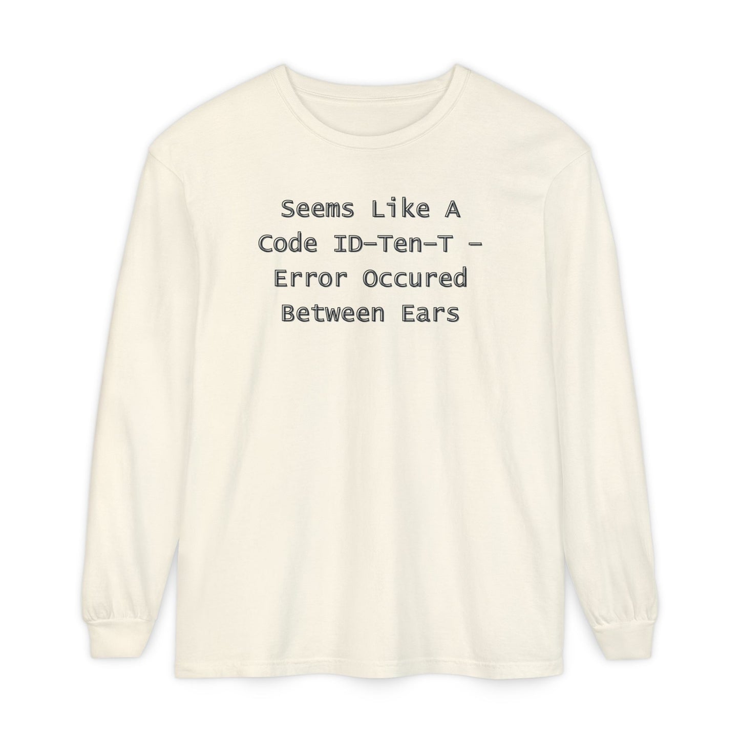 Unisex Garment-dyed Long Sleeve T-Shirt