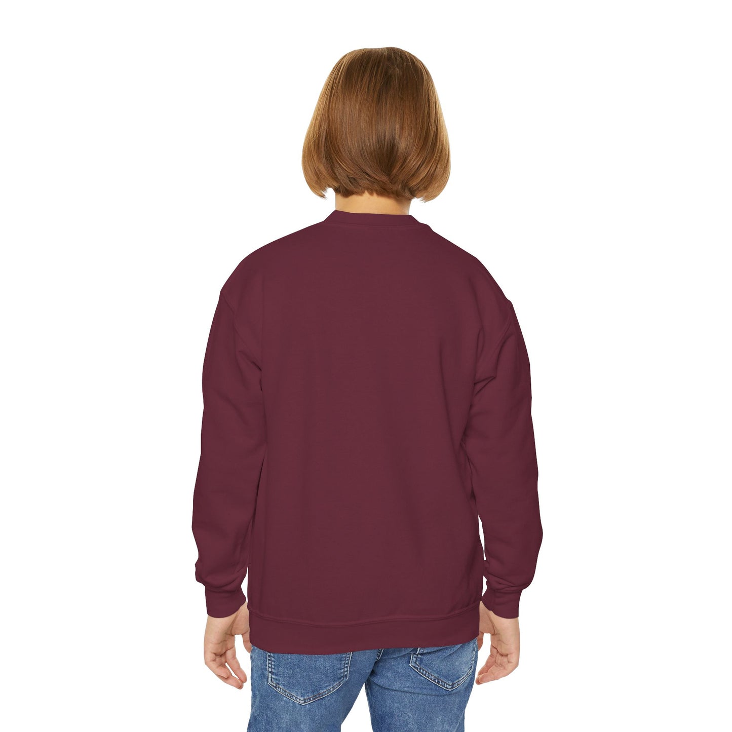 Fun Youth Crewneck Sweatshirt - "Lactose Intolerant" - Funny Gift for Kids, Allergy Awareness, Casual Wear, Birthday