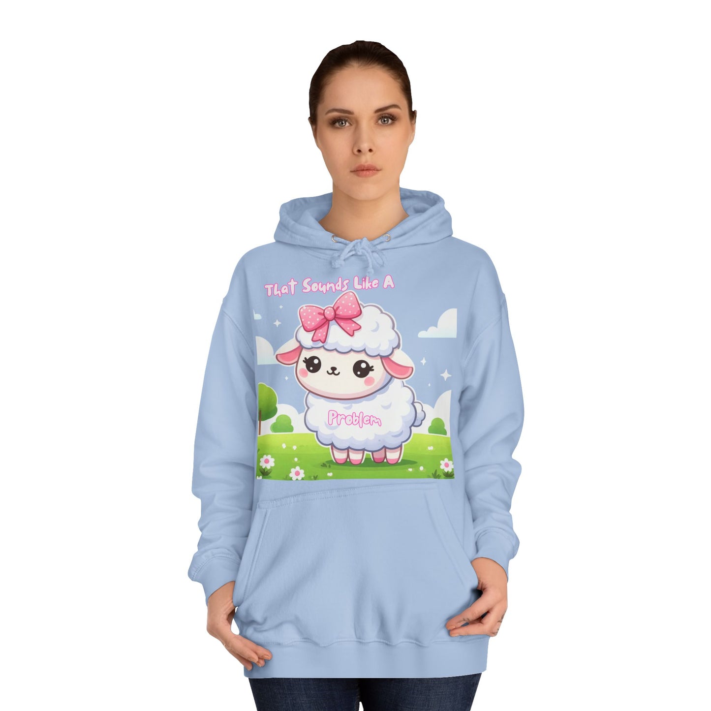 Ewe Problem - Unisex College Hoodie