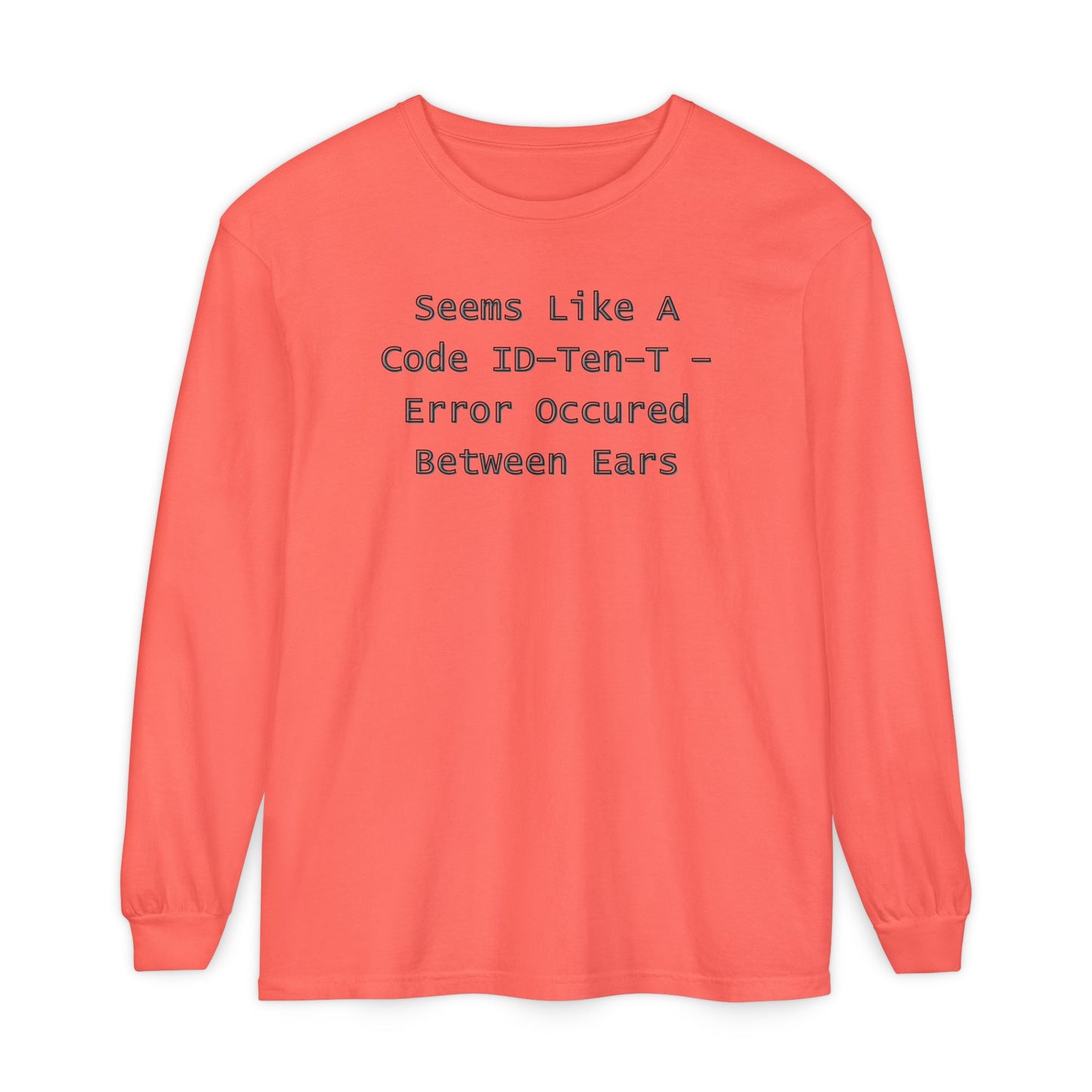 Unisex Garment-dyed Long Sleeve T-Shirt