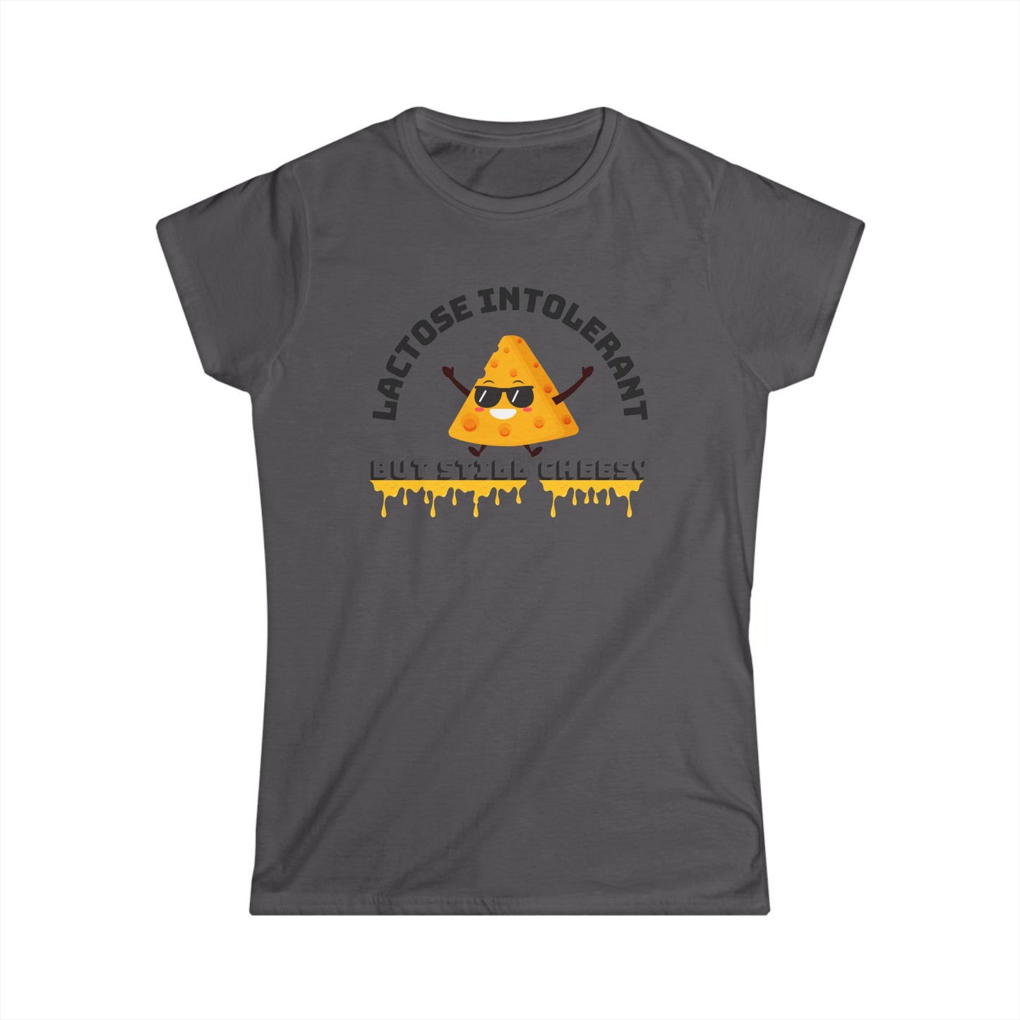 Lactose Intolerant Funny Tee, Perfect for Dairy Lovers, Gift for Foodies, Casual Wear, Comedy T-Shirt, Cute Graphic Tee