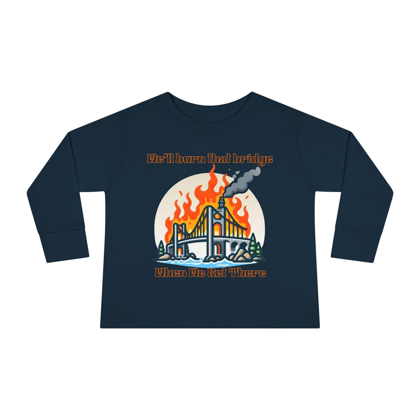 Funny Toddler Long Sleeve Tee - Kids Graphic Shirt, Cute Gift for Birthdays, Playtime, Celebrations, Everyday Wear