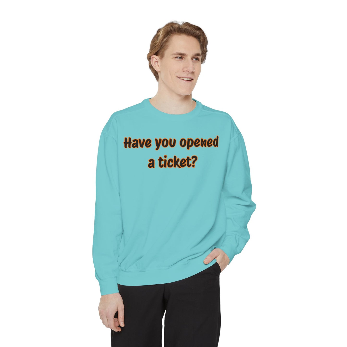 Unisex Garment-Dyed Sweatshirt