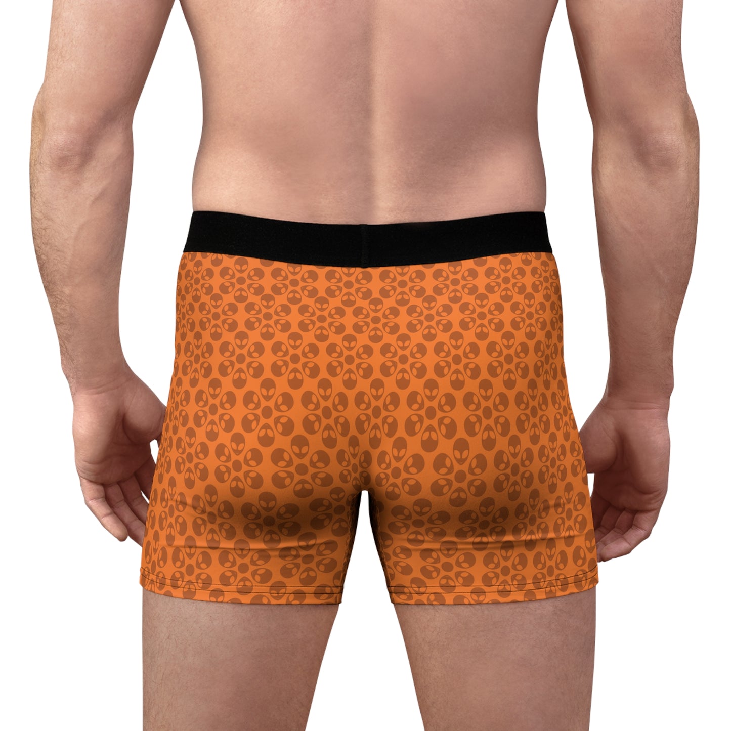 Mens Boxer Briefs  Alien Flowers Crusta