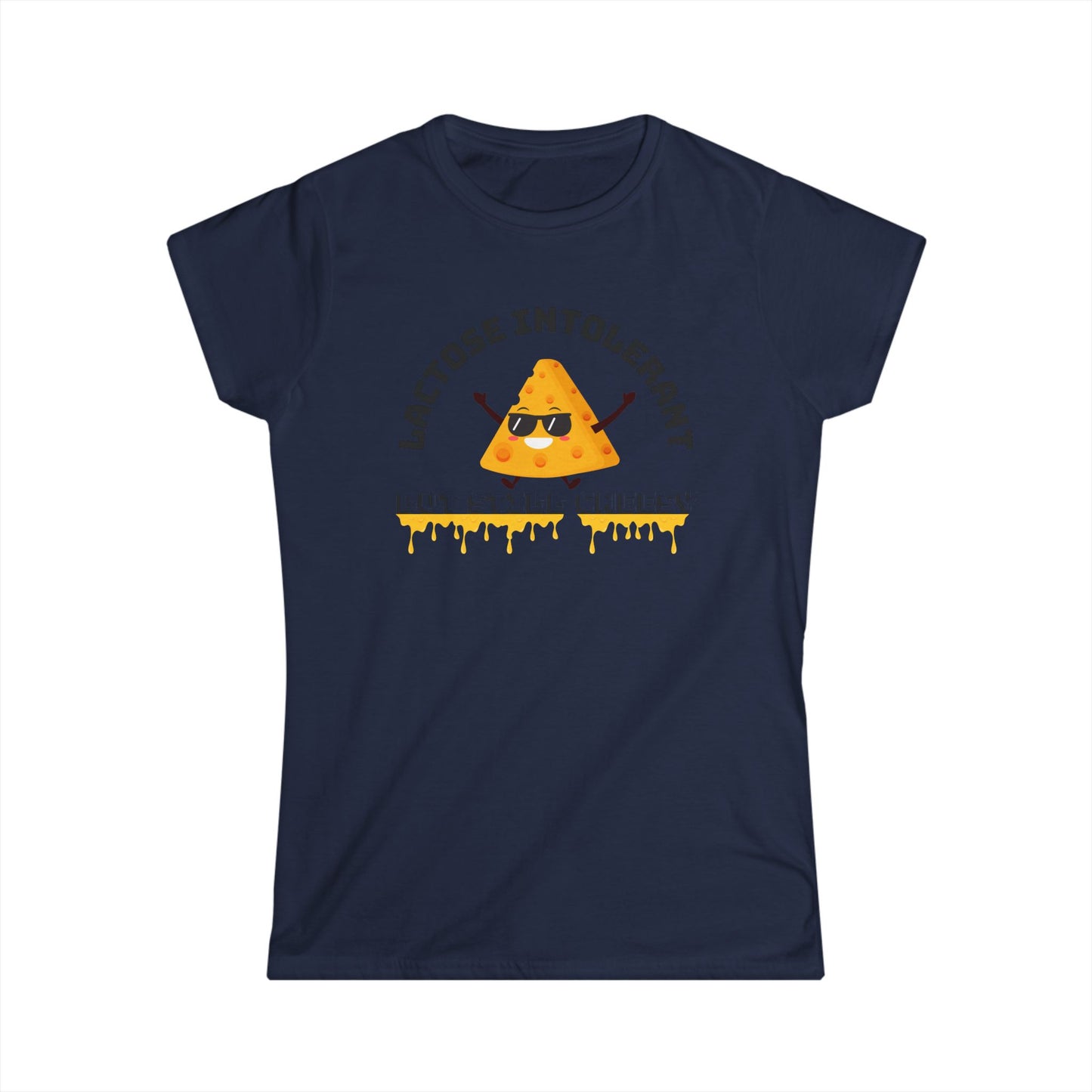 Lactose Intolerant Funny Tee, Perfect for Dairy Lovers, Gift for Foodies, Casual Wear, Comedy T-Shirt, Cute Graphic Tee