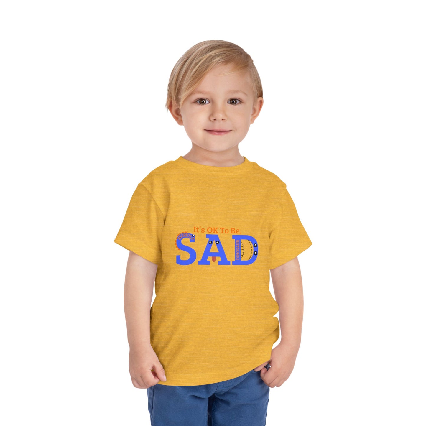 Emotional Support Toddler Tee - "It's OK To Be SAD"
