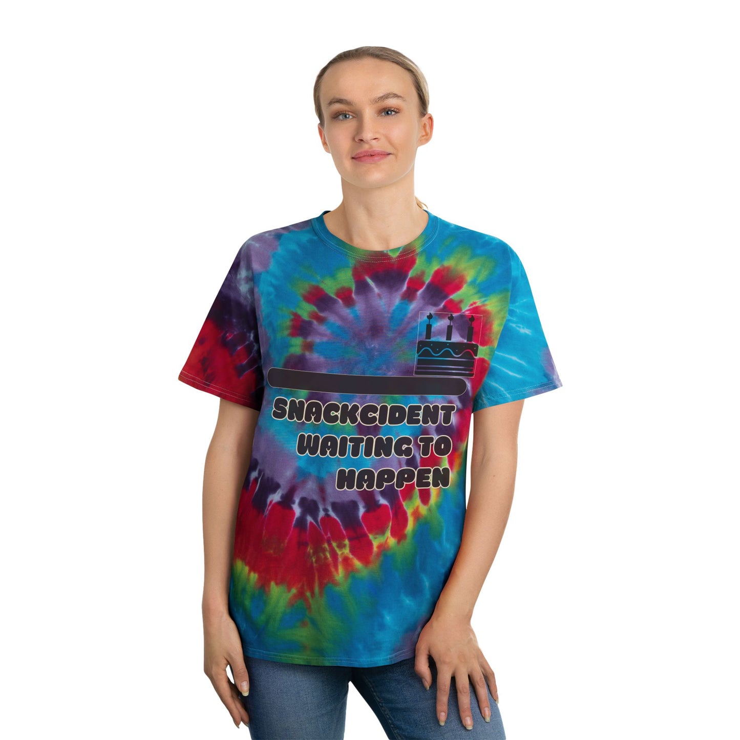 Colorful Tie-Dye Tee, Fun Spiral Design for Birthdays, Relaxed Vibe, Perfect for Celebrations, Unique Gift Idea, Casual Wear