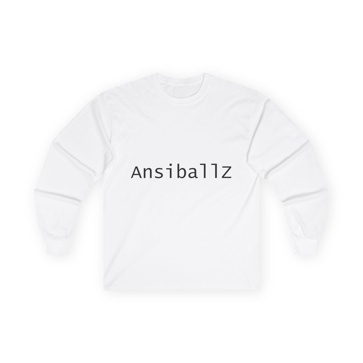Funny Unisex Long Sleeve Tee - Ansiballz, Casual Wear, Gift for Him/Her, Unique Design, Holiday Apparel, Comfortable Top