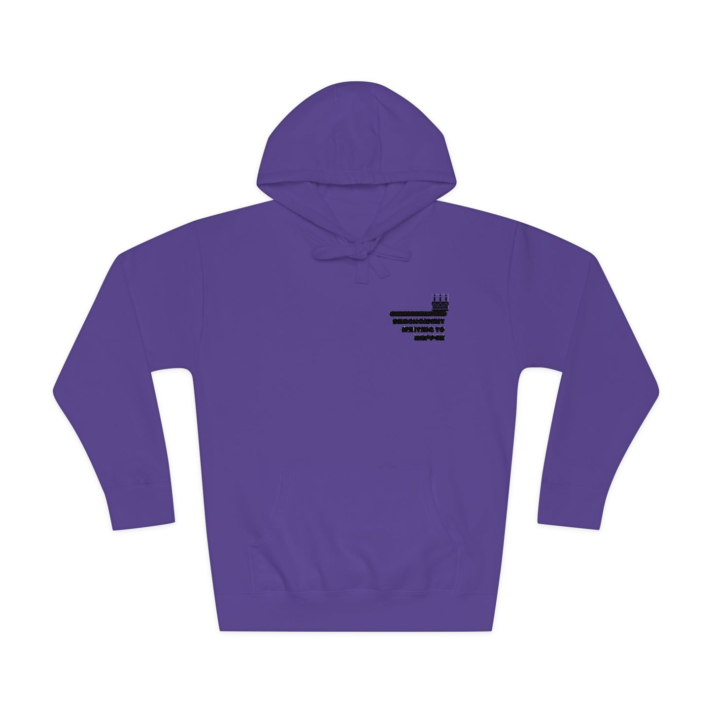 Cozy Unisex Fleece Hoodie, Perfect for Any Season, Casual Wear, Gift Idea, Trendy Hooded Sweatshirt, Unique Design