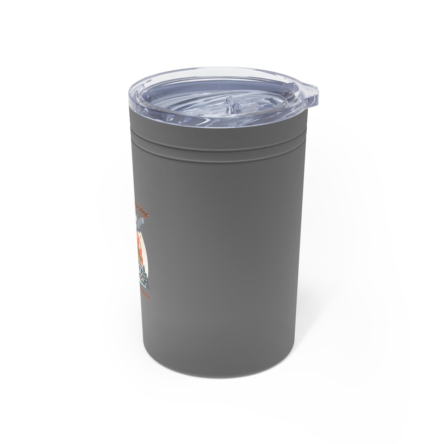 Funny Vacuum Insulated Tumbler - 'We'll Burn That Bridge' - 11oz Coffee Cup