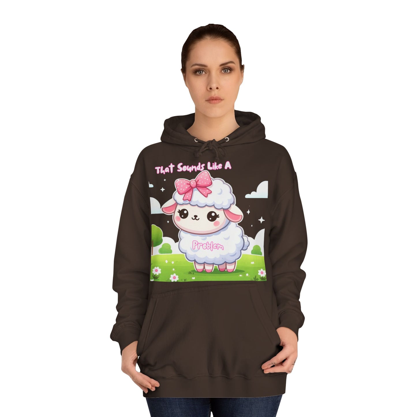 Ewe Problem - Unisex College Hoodie