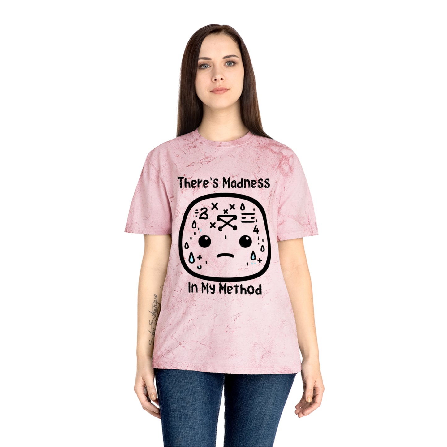 Unisex Color Blast T-Shirt | "There's Madness In My Method" Graphic Tee | Trendy Casual Wear for Kids & Adults