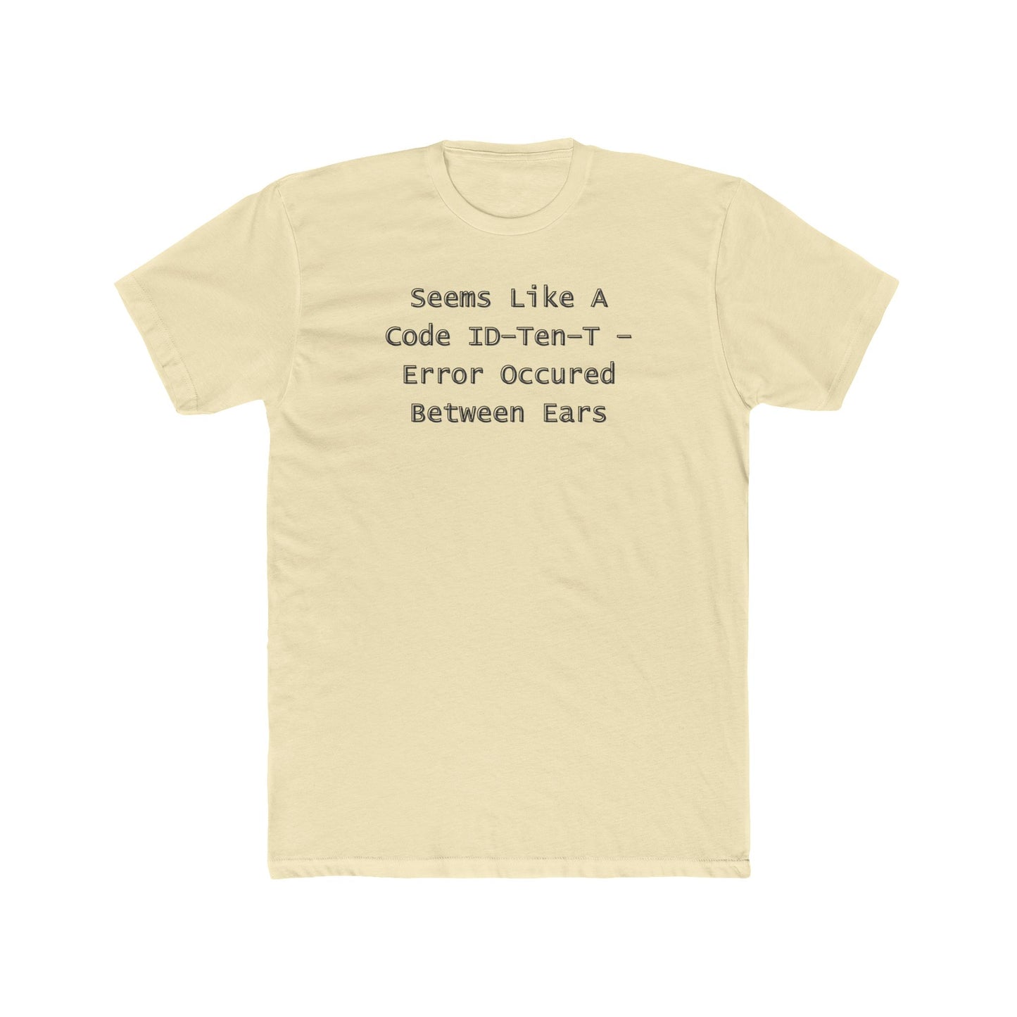 Unisex Cotton Crew Tee