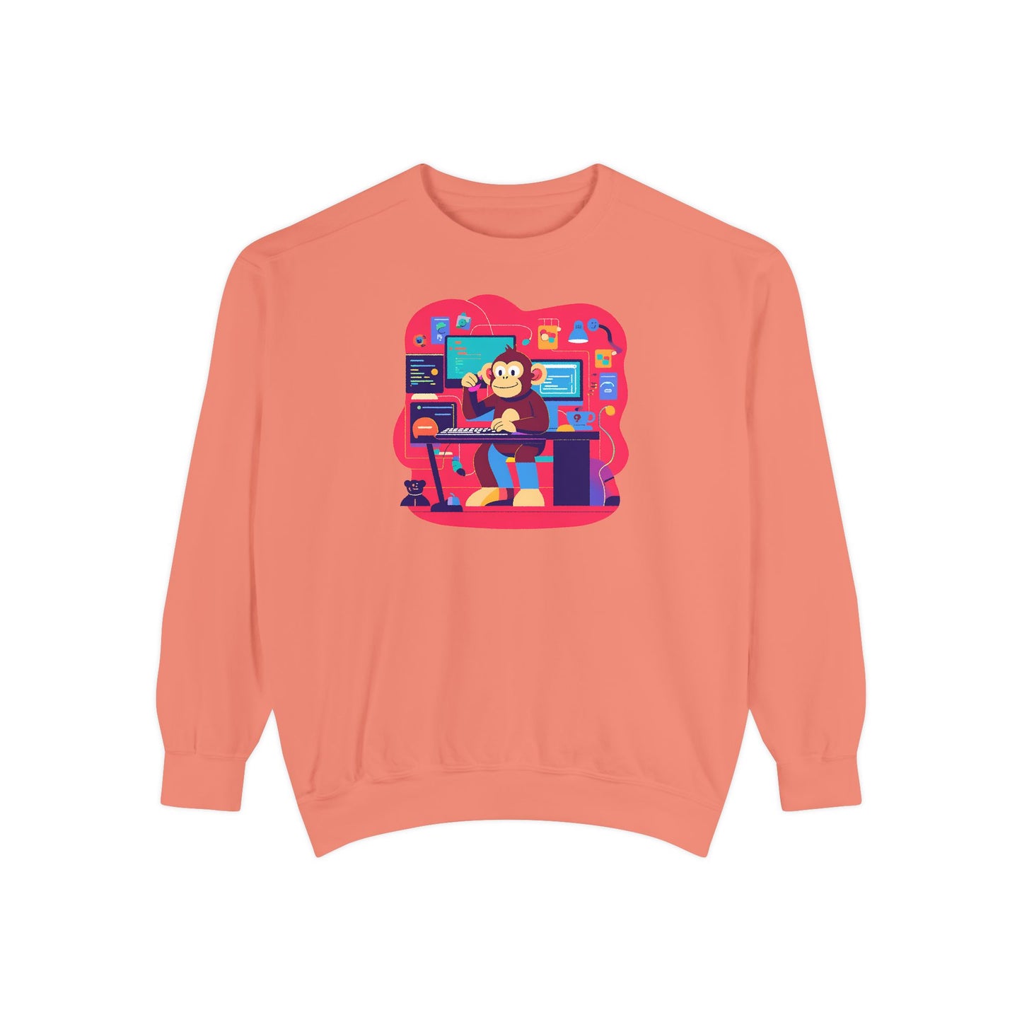 Unisex Garment-Dyed Sweatshirt