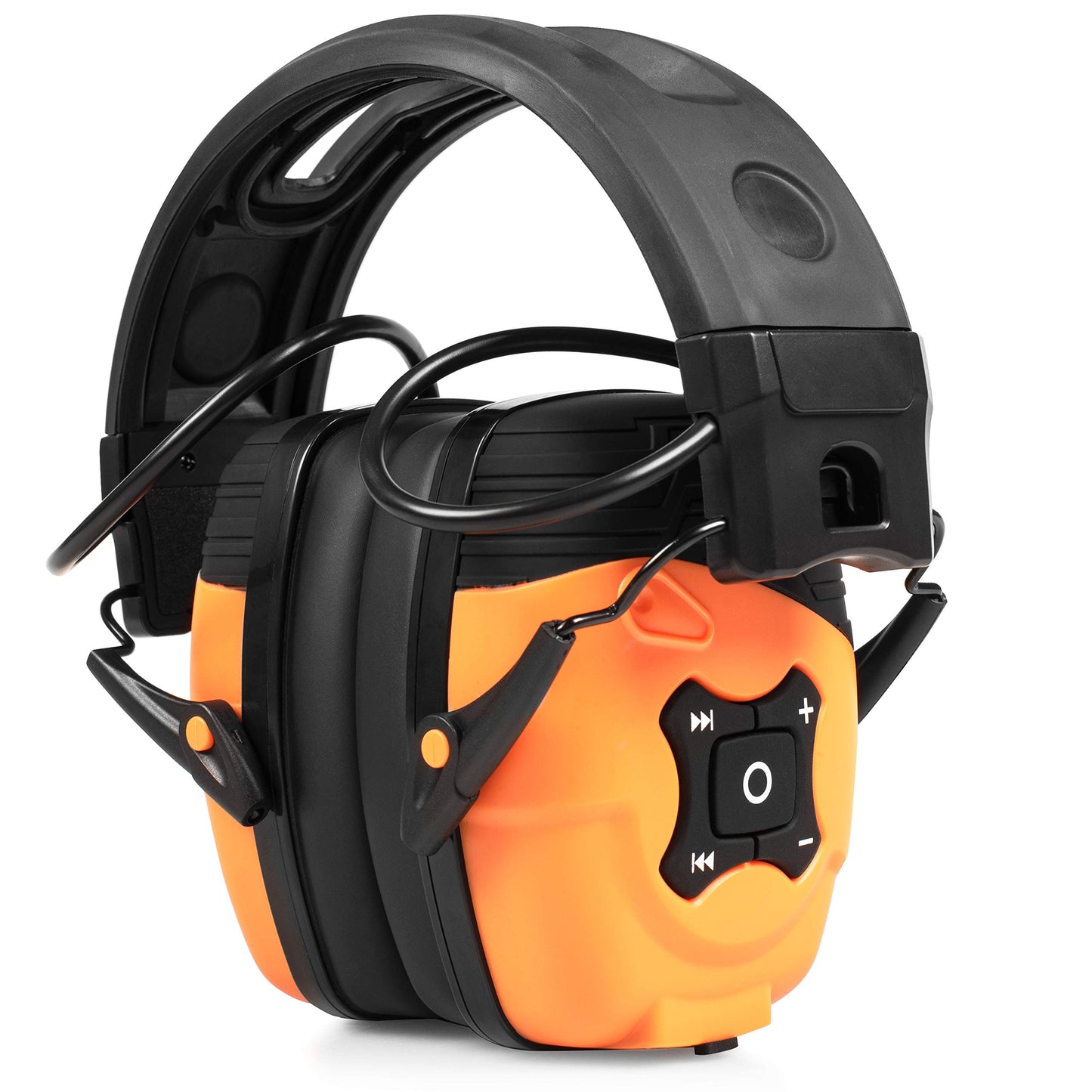 ISOtunes Link Bluetooth Ear Defenders: Over-Ear Earmuff Noise Isolation Headphones, 14+ Hour Battery Life, Rechargeable Lithium Ion (Included) or AAA batteries, 23 dB NRR, 85 dB Safe Volume Limit