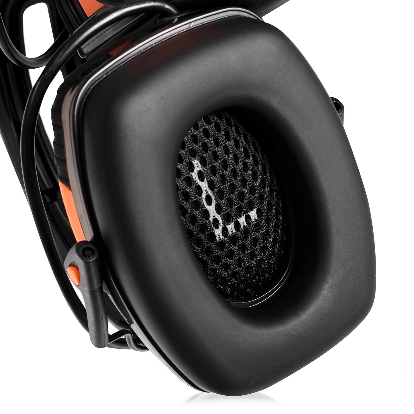 ISOtunes Link Bluetooth Ear Defenders: Over-Ear Earmuff Noise Isolation Headphones, 14+ Hour Battery Life, Rechargeable Lithium Ion (Included) or AAA batteries, 23 dB NRR, 85 dB Safe Volume Limit