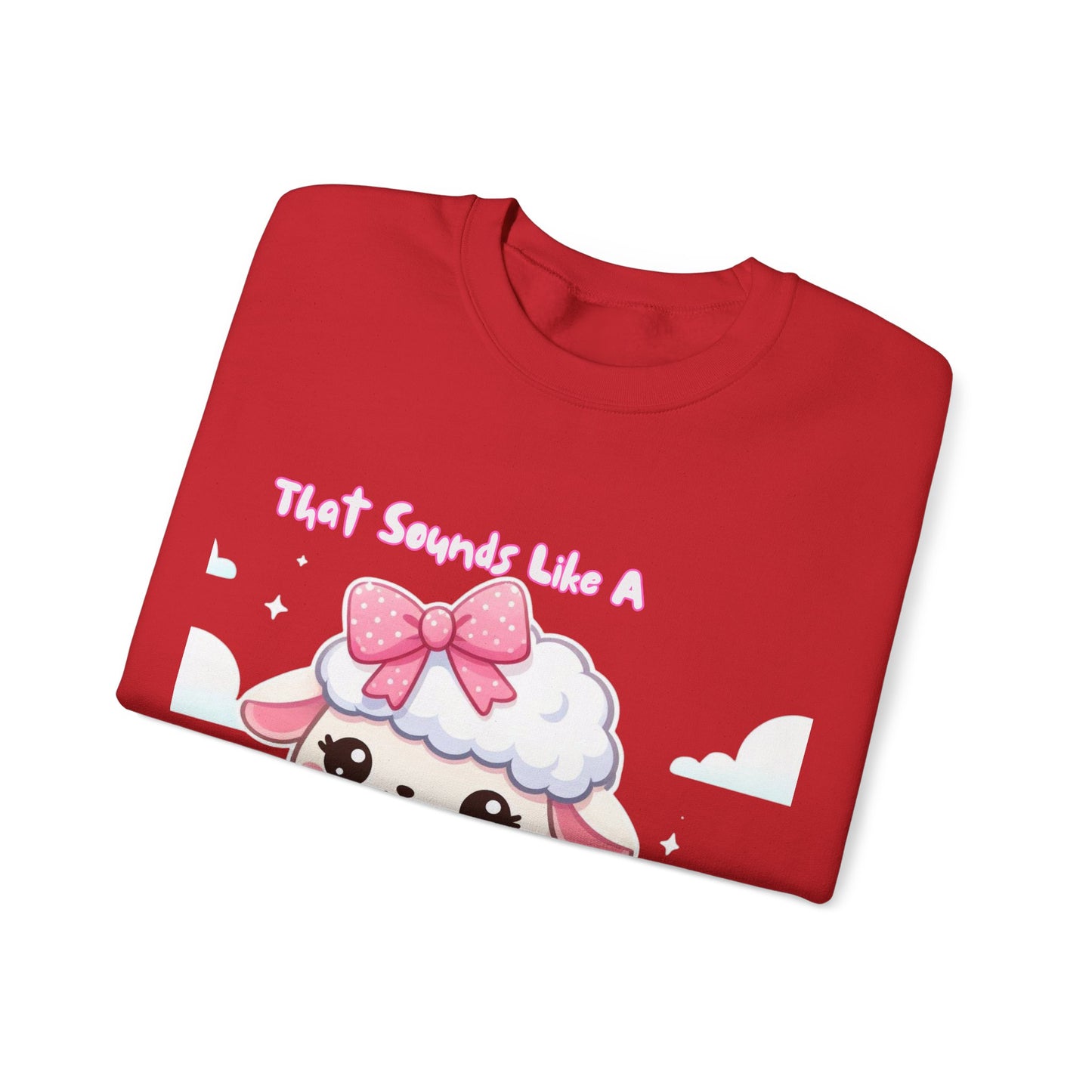 Ewe Problem - Unisex Heavy Blend™ Crewneck Sweatshirt