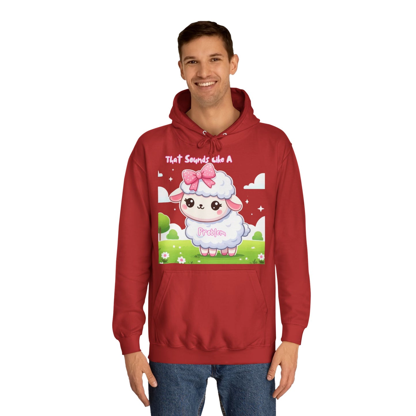 Ewe Problem - Unisex College Hoodie