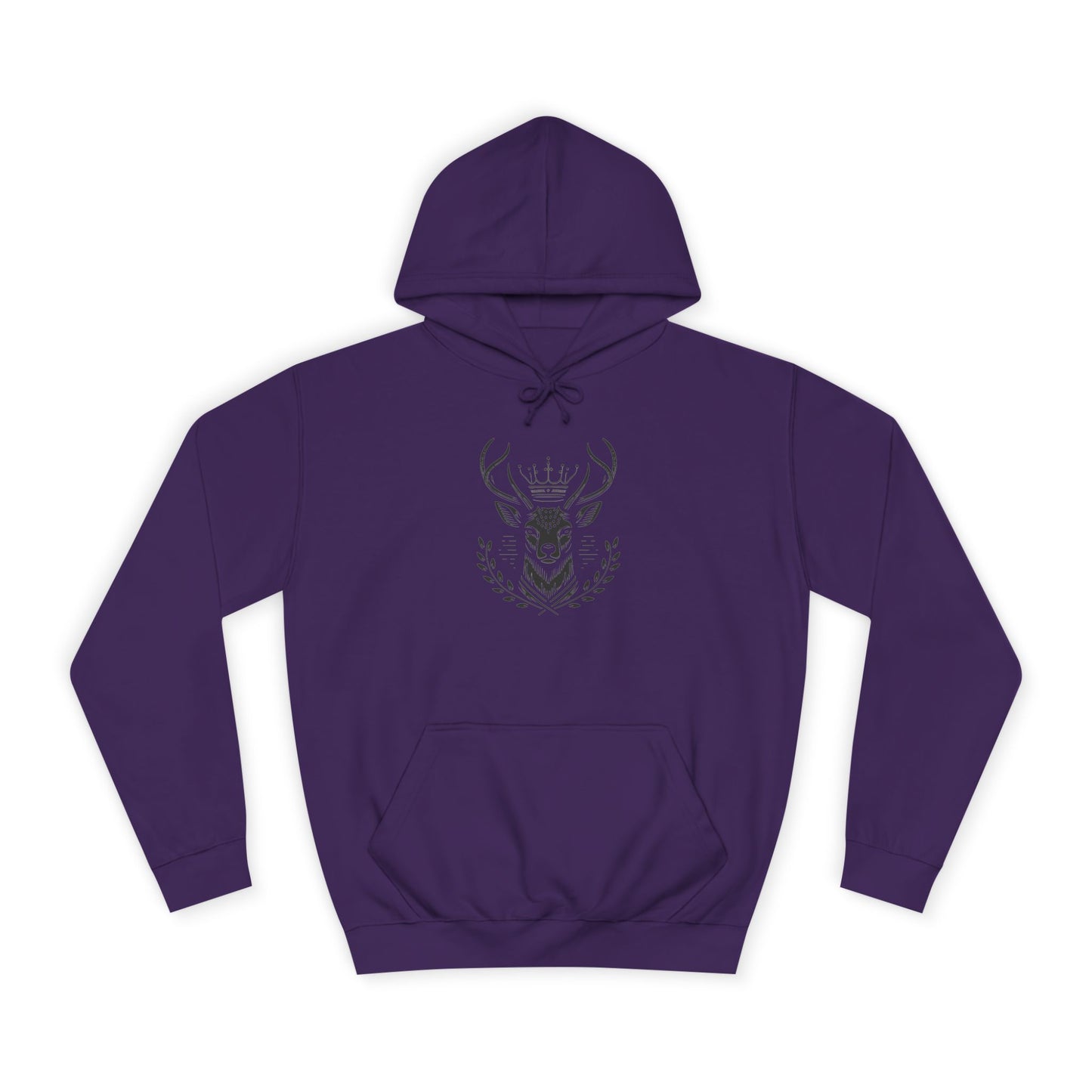 Stylish Unisex College Hoodie with Unique Design, Perfect for Casual Wear, Gifts, College Events, Fall Fashion, and Cozy Lounging - Oh Deer Lord