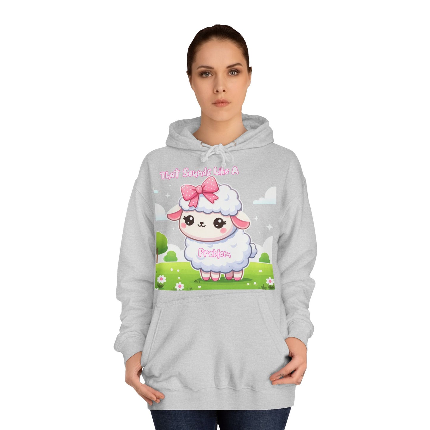 Ewe Problem - Unisex College Hoodie