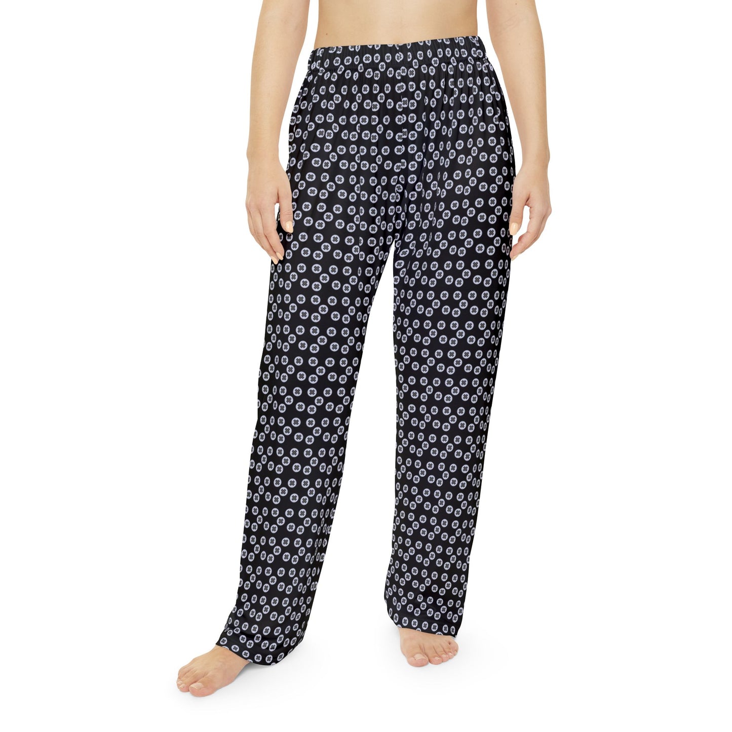 Women's Pajama Pants - Screwed - Black