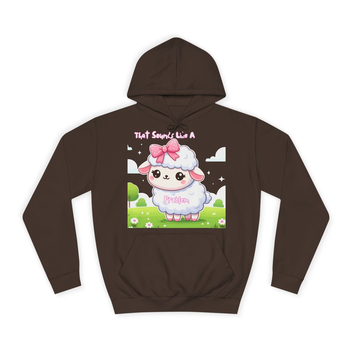 Ewe Problem - Unisex College Hoodie