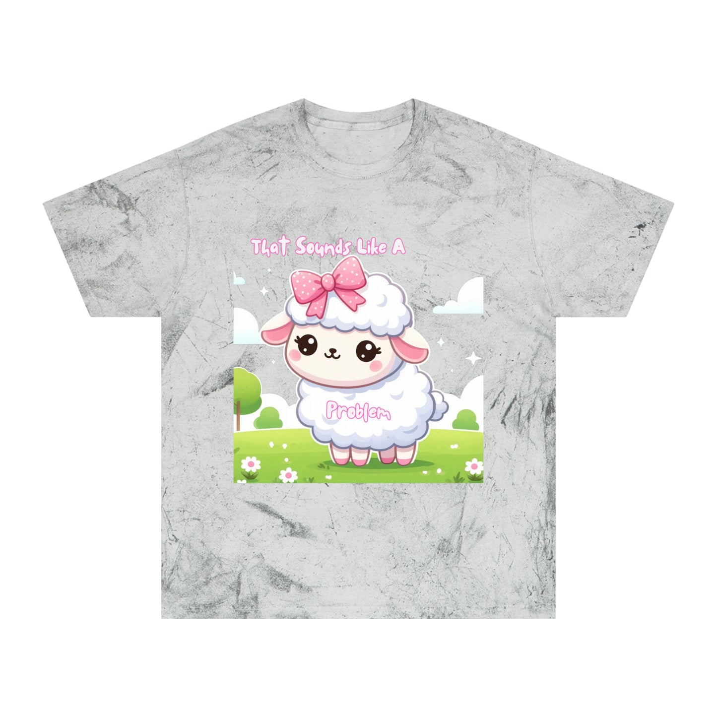 Colorful Cartoon Sheep T-Shirt - Perfect for Animal Lovers & Fun Events!