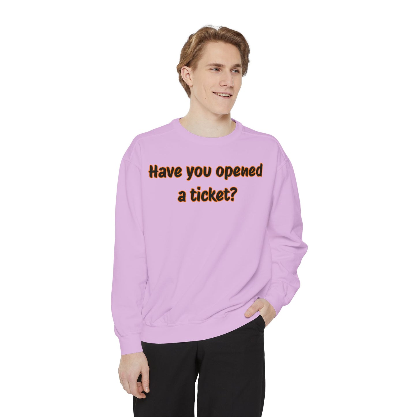 Unisex Garment-Dyed Sweatshirt
