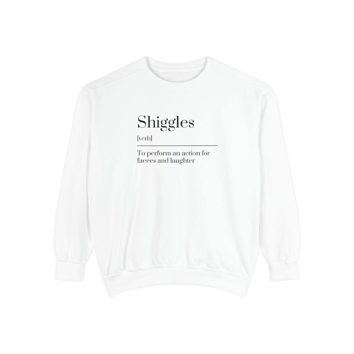 Unisex Garment-Dyed Sweatshirt