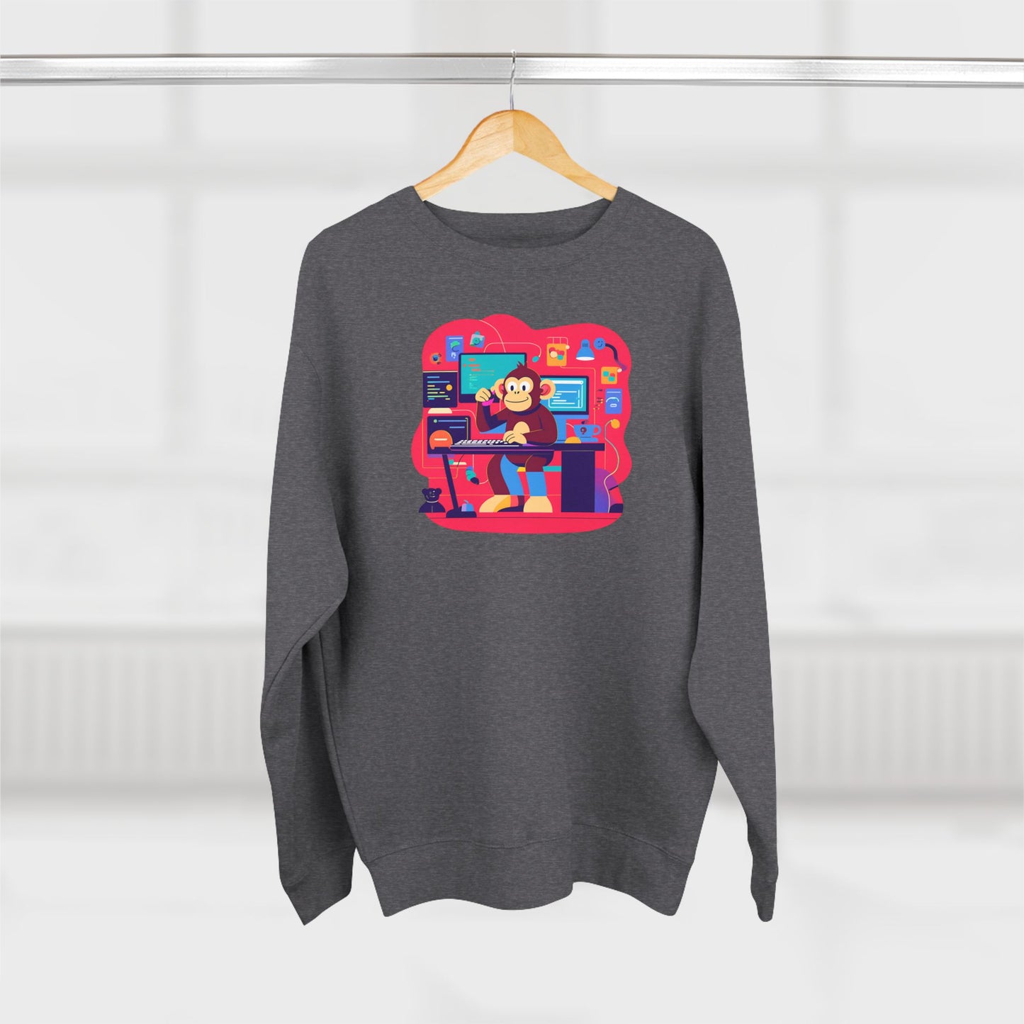 Cozy Gamer Crewneck Sweatshirt - Perfect for Gaming Nights, Casual Outings, Birthdays, Holidays, Unique Gift Idea