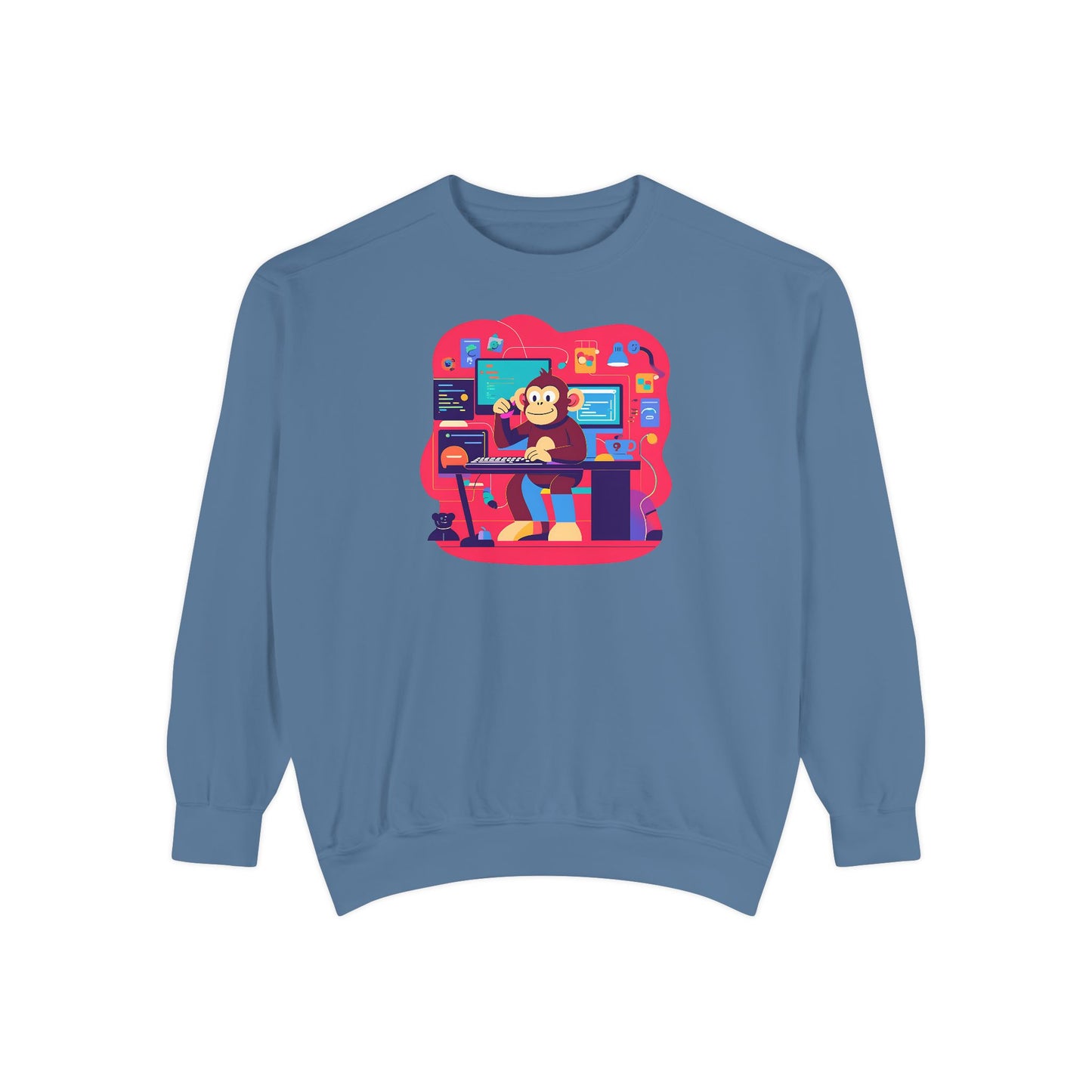 Unisex Garment-Dyed Sweatshirt