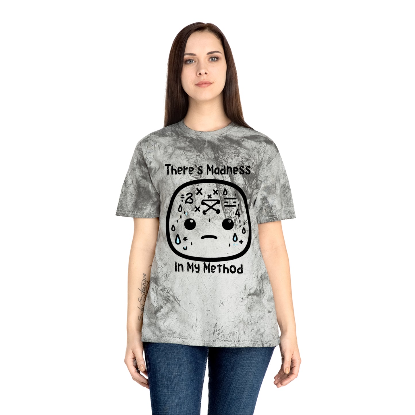 Unisex Color Blast T-Shirt | "There's Madness In My Method" Graphic Tee | Trendy Casual Wear for Kids & Adults