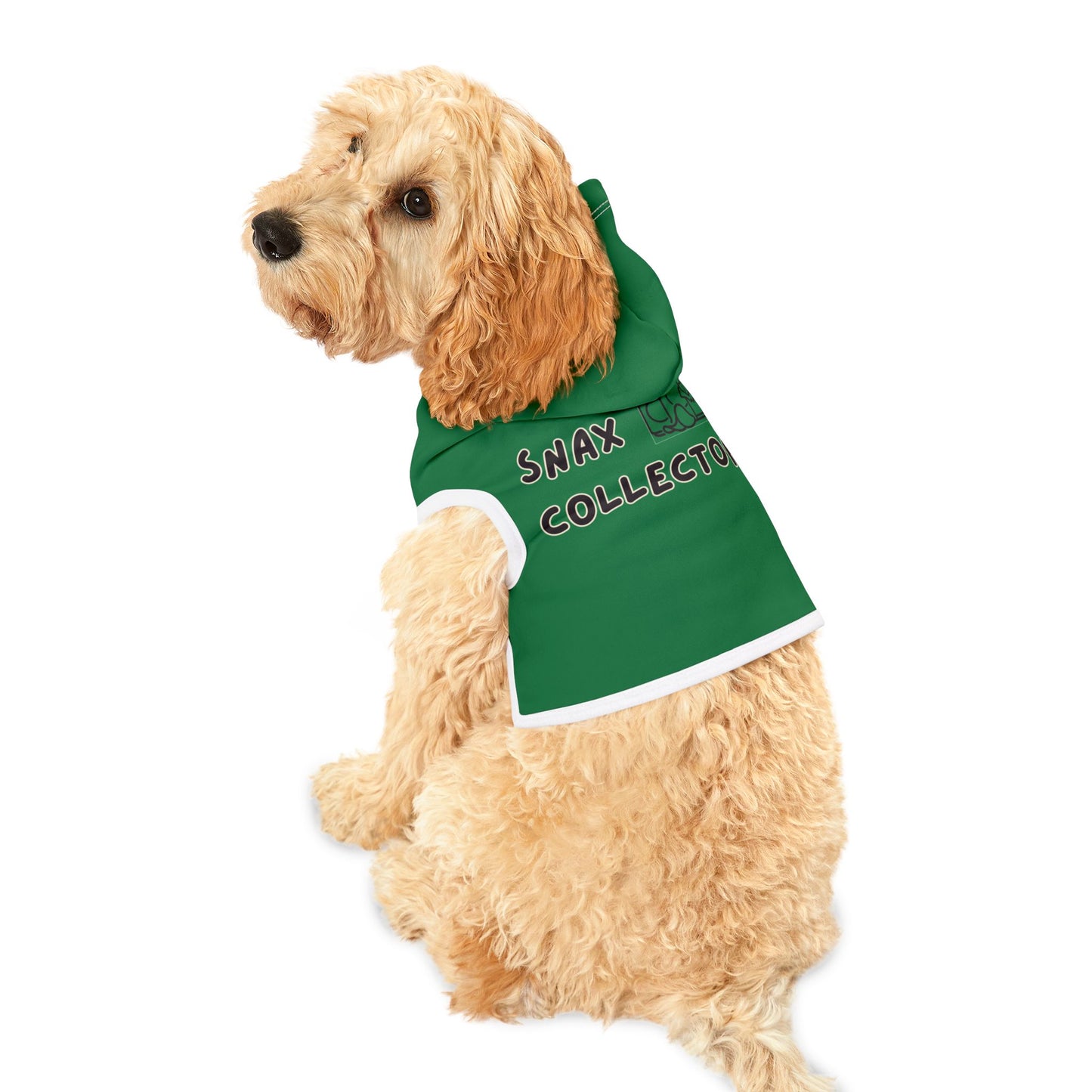 Snax Collector - Pet Hoodie - Green