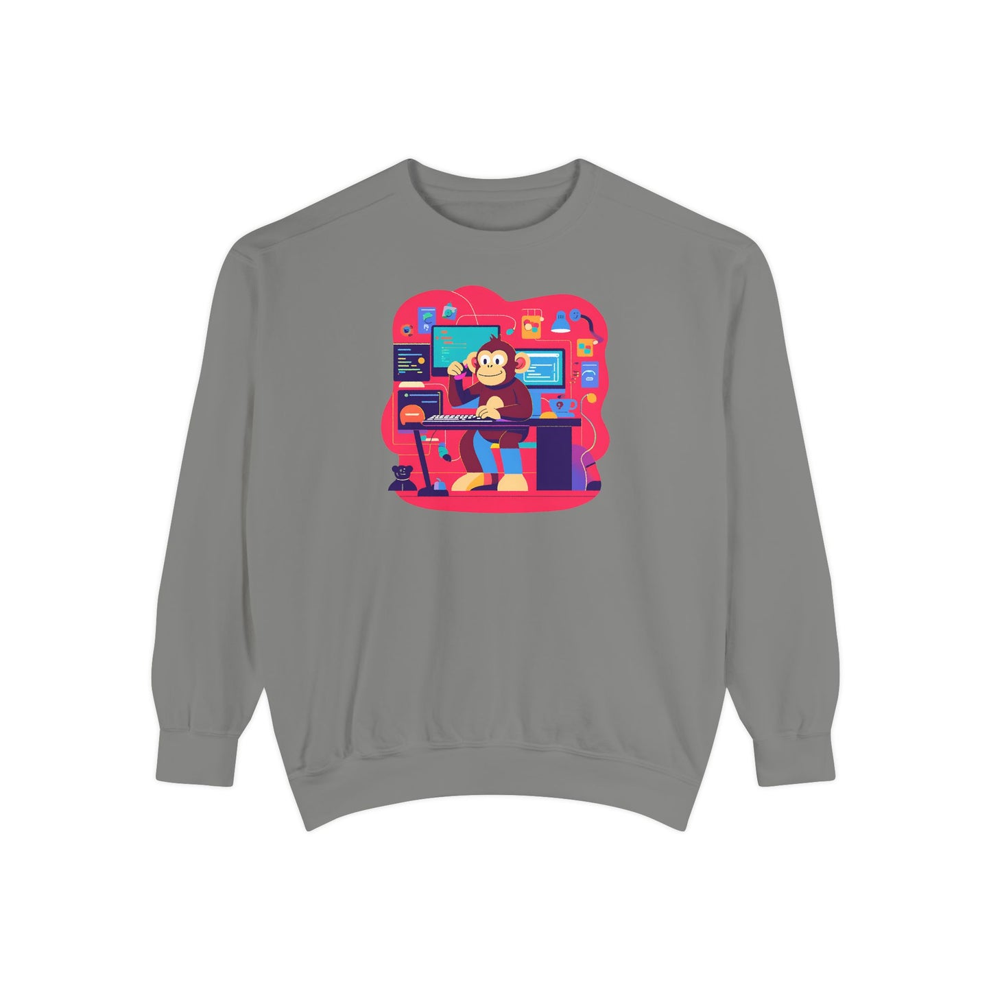 Unisex Garment-Dyed Sweatshirt