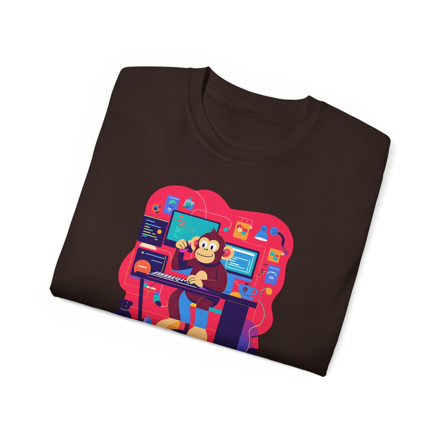 Playful Graphic Tee, Fun Casual Wear, Unique Gift for Gamers, Creative Illustration T-Shirt, Unisex Cotton Shirt, Birthday Present, [...]