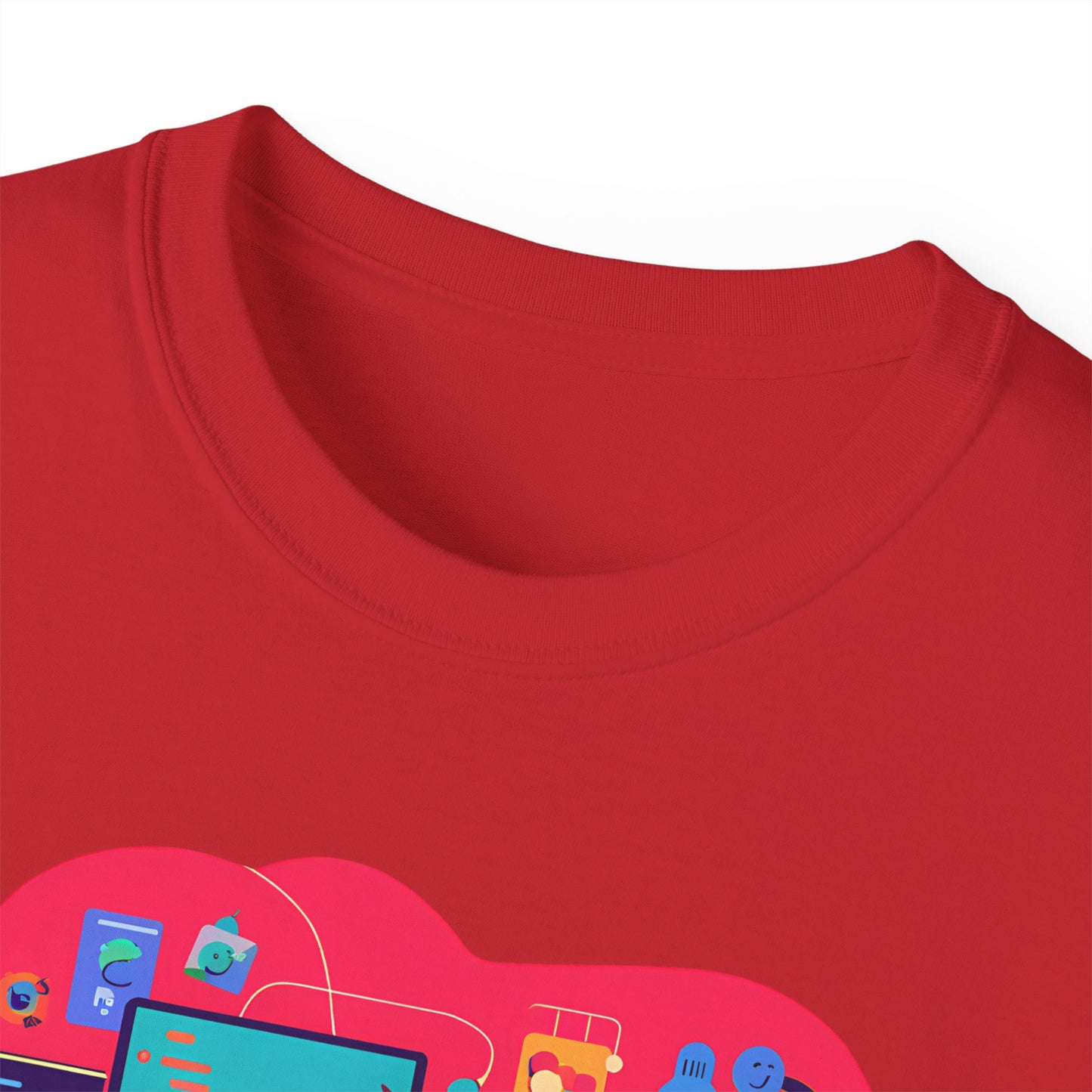 Playful Graphic Tee, Fun Casual Wear, Unique Gift for Gamers, Creative Illustration T-Shirt, Unisex Cotton Shirt, Birthday Present, [...]