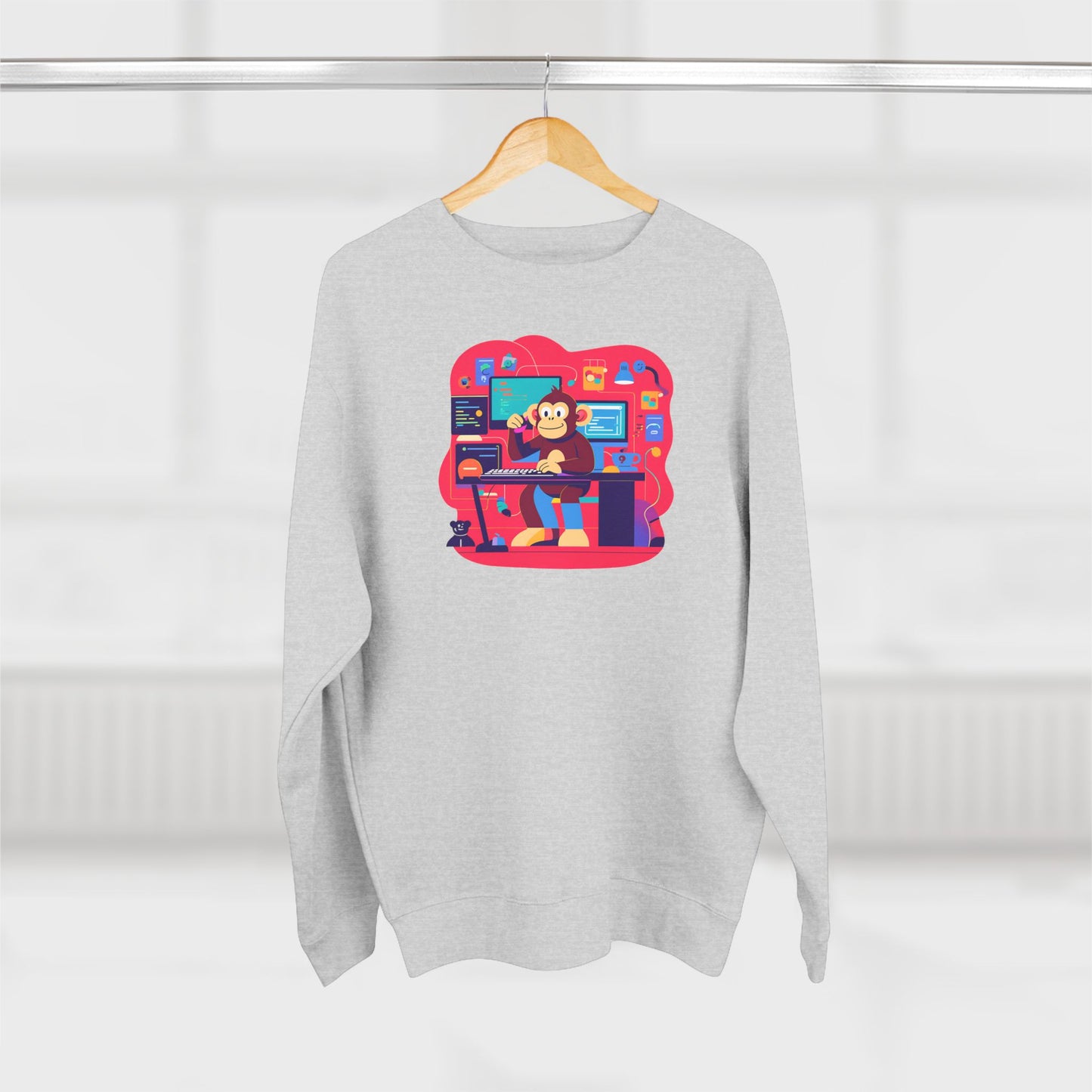 Cozy Gamer Crewneck Sweatshirt - Perfect for Gaming Nights, Casual Outings, Birthdays, Holidays, Unique Gift Idea