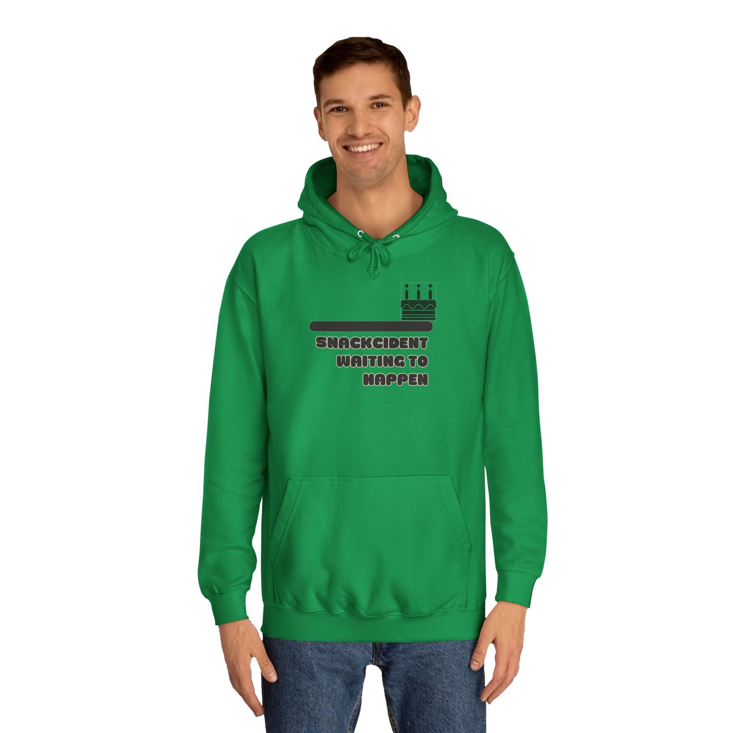 Unisex College Hoodie - Fun and Cozy Style for Students, Perfect for Campus Life, Gift for Graduates, Chill Days, Hoodie with Quirky Quote