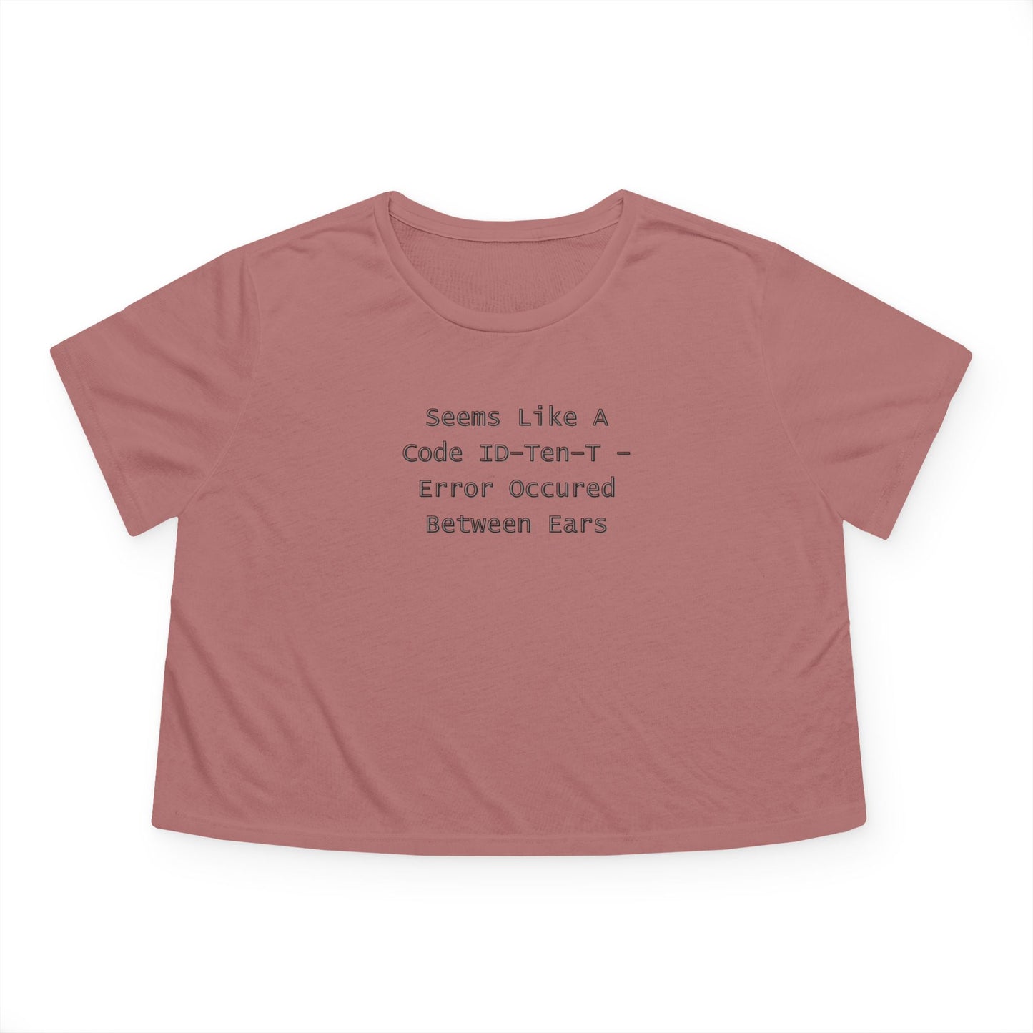 Women's Flowy Cropped Tee