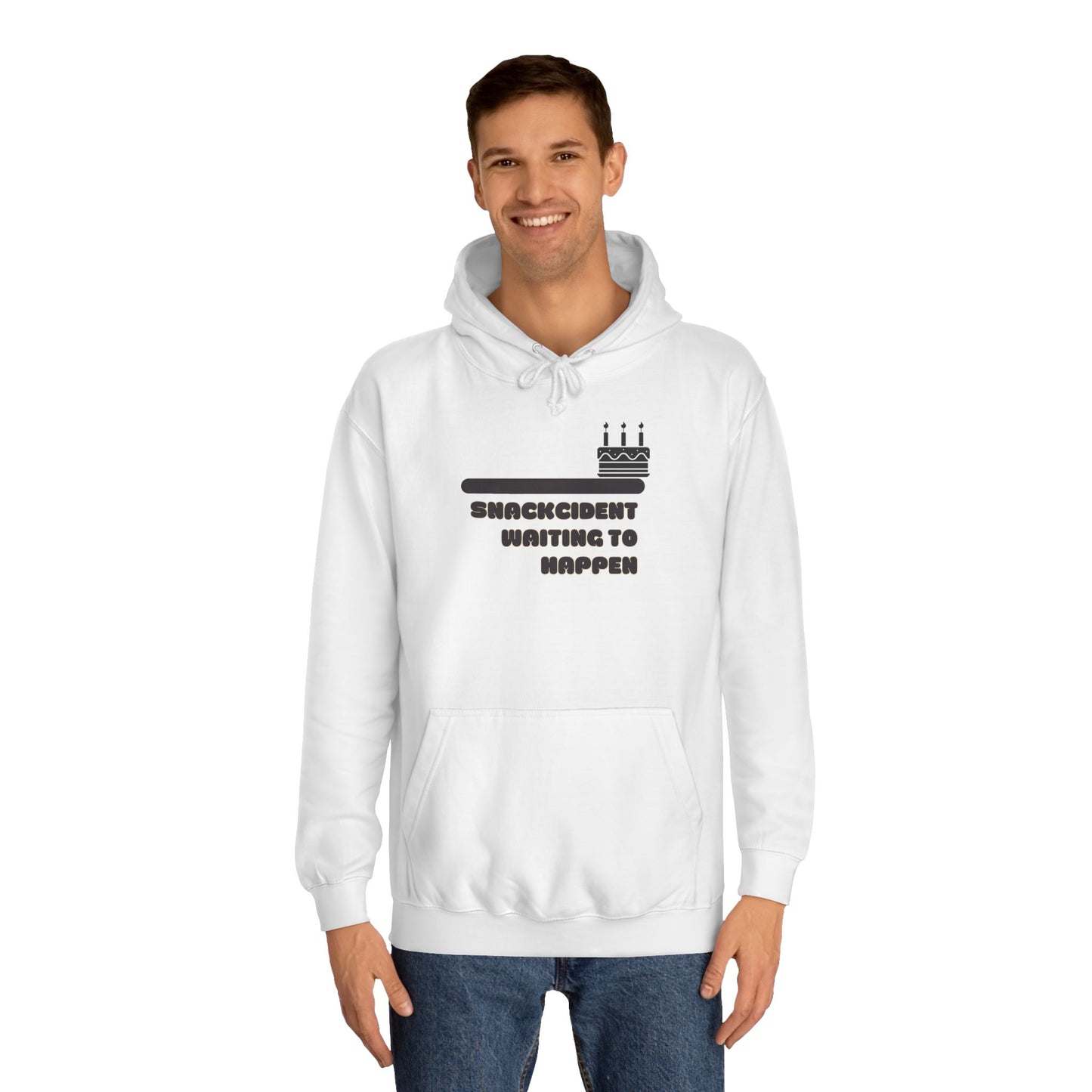 Unisex College Hoodie - Fun and Cozy Style for Students, Perfect for Campus Life, Gift for Graduates, Chill Days, Hoodie with Quirky Quote