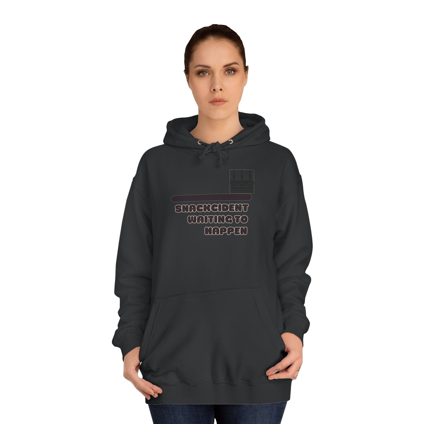 Unisex College Hoodie - Fun and Cozy Style for Students, Perfect for Campus Life, Gift for Graduates, Chill Days, Hoodie with Quirky Quote
