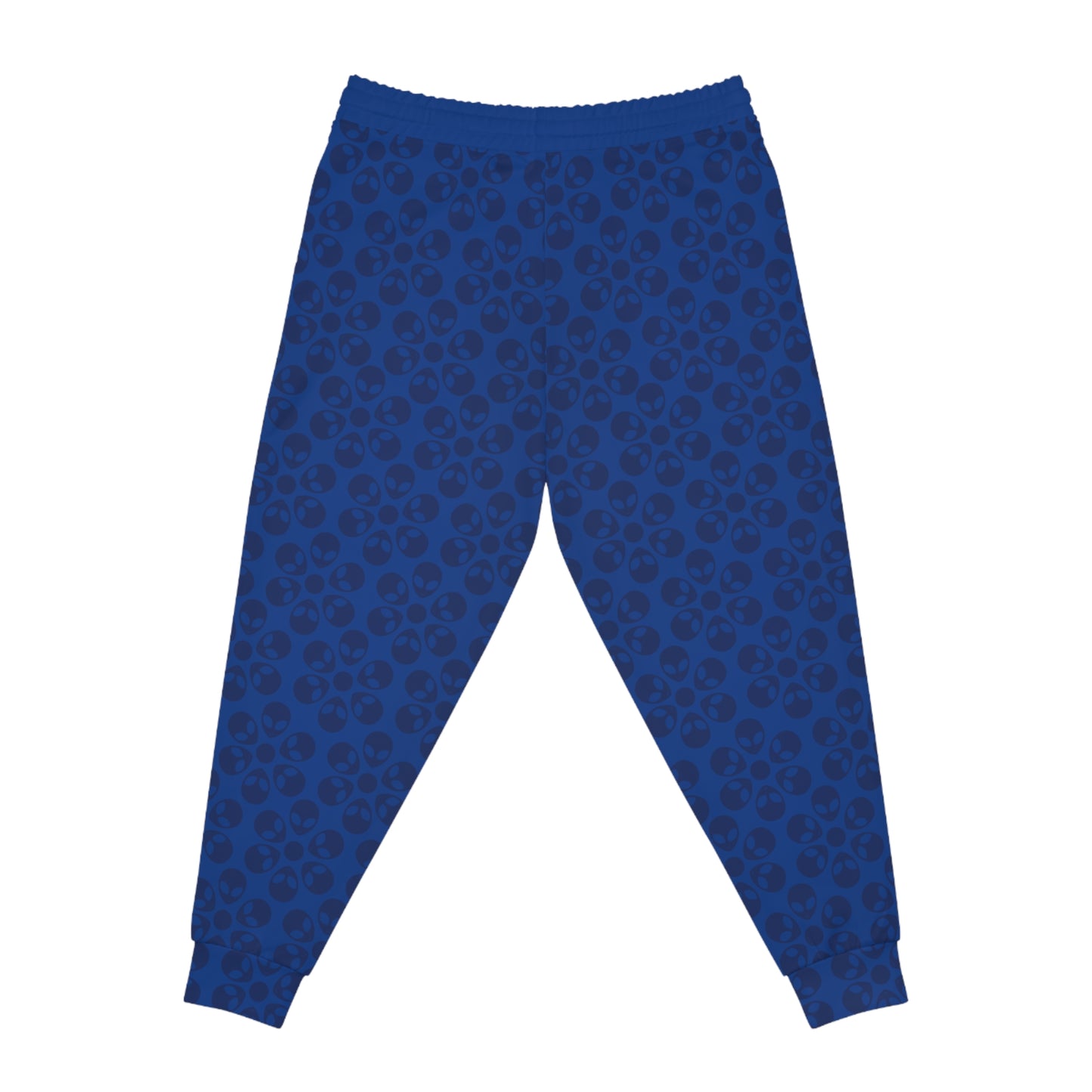 Stylish Floral Athletic Joggers Trendy Joggers Comfortable Workout Pants Casual Loungewear Gifts for Fitness Lovers Alien Flowers Dark Blue