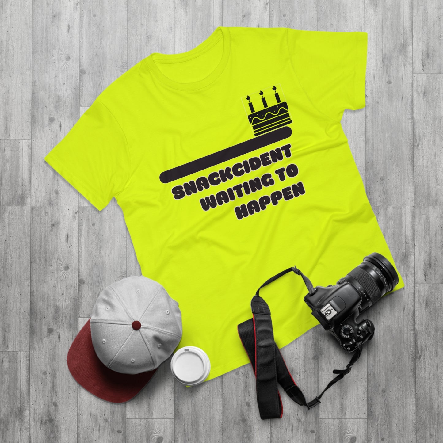 Snackcident Waiting To Happen - Men's T-shirt