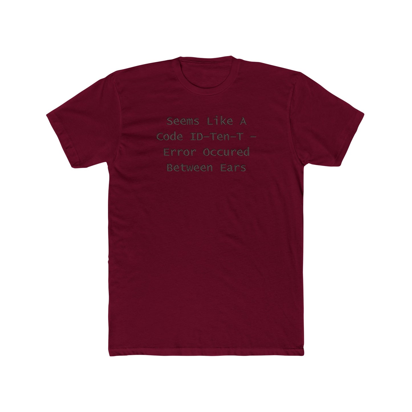 Unisex Cotton Crew Tee